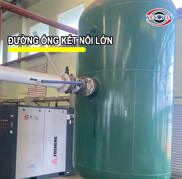 đường ống kết nối bình lớn