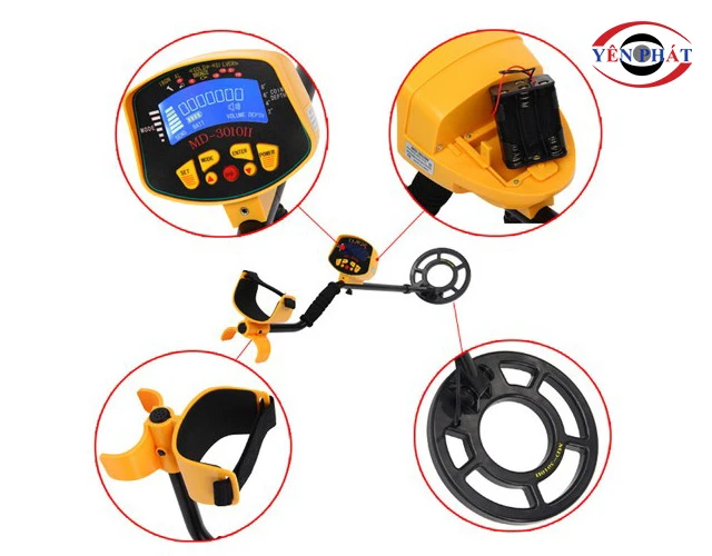 cấu tạo Máy dò kim loại MD 3010