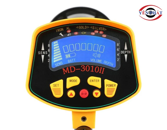 bảng điều khiển của Máy dò kim loại MD 3010