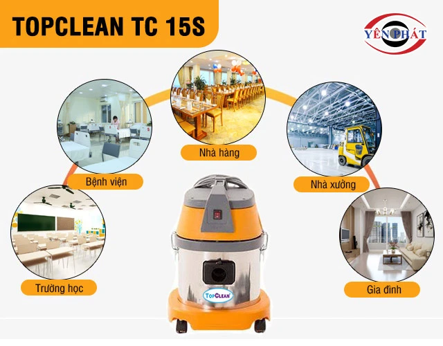 ứng dụng của TopClean TC 15S