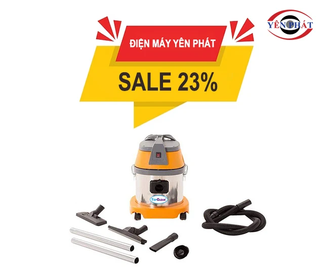 yên phát sale máy hút bụi TopClean TC 15S