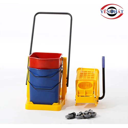 Xe vắt móp đôi 46 lít khung nhựa 3