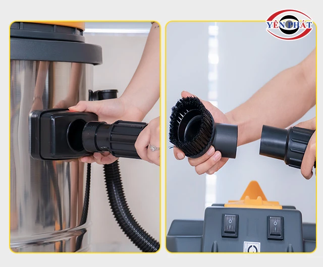 cách lắp ráp máy hút bụi Topclean PD70