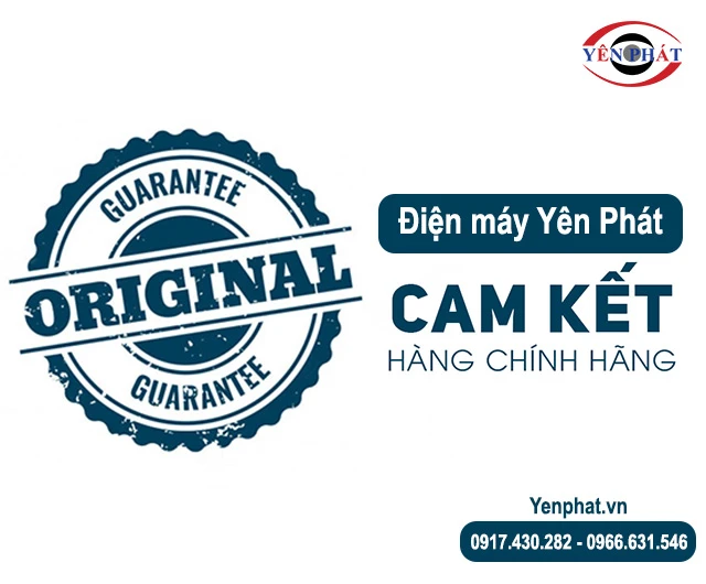 yên phát cam kết cung cấp may rửa xe chính hãng