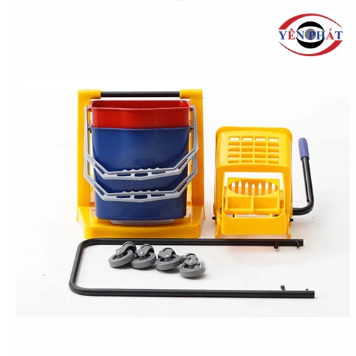 Xe vắt móp đôi 2 xô 34L 5