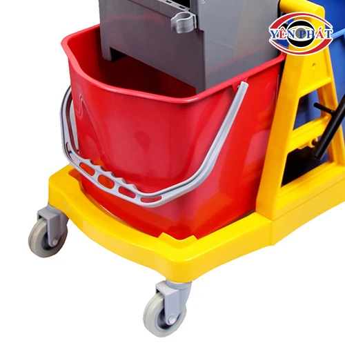 Xe vắt móp đôi 2 xô 34L 4