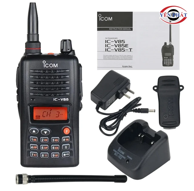 trọn bộ phụ kiện của iCOM IC - V85 