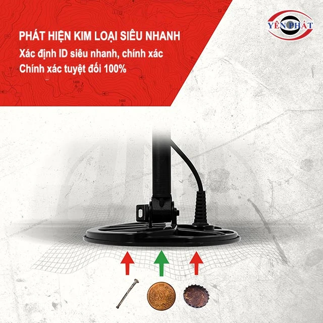Phát hiện kim loại nhanh, siêu nhanh