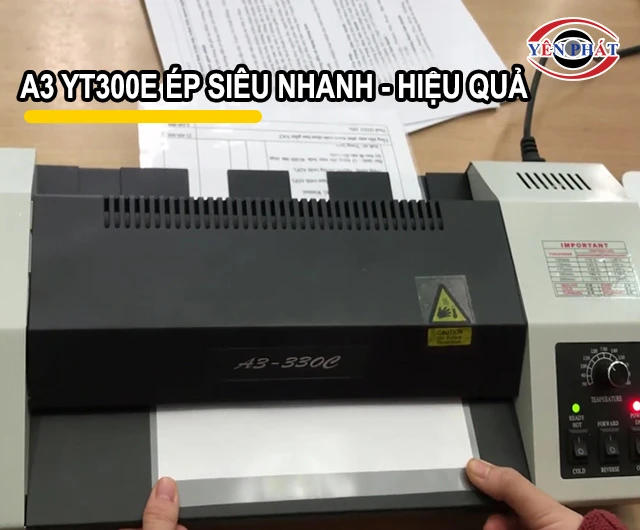  Máy ép Plastic A3 YT300E ép siêu nhanh