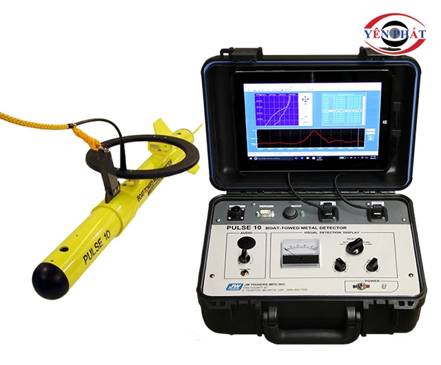 Máy dò tìm kim loại dưới nước Pulse 10 Mỹ