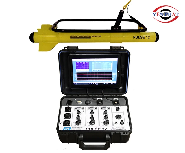 Máy dò tìm kim loại dưới nước Pulse 12 Mỹ