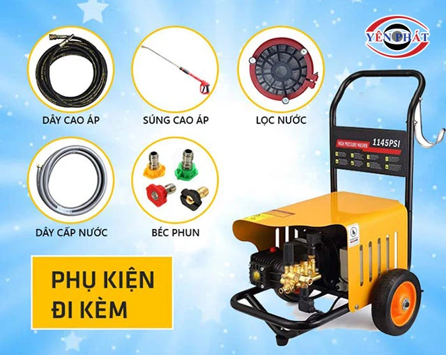 phụ kiển của máy rửa xe Palada 1145PSI