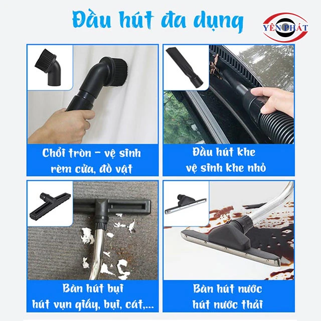 đầu hút của Máy hút bụi Pertek PT70P