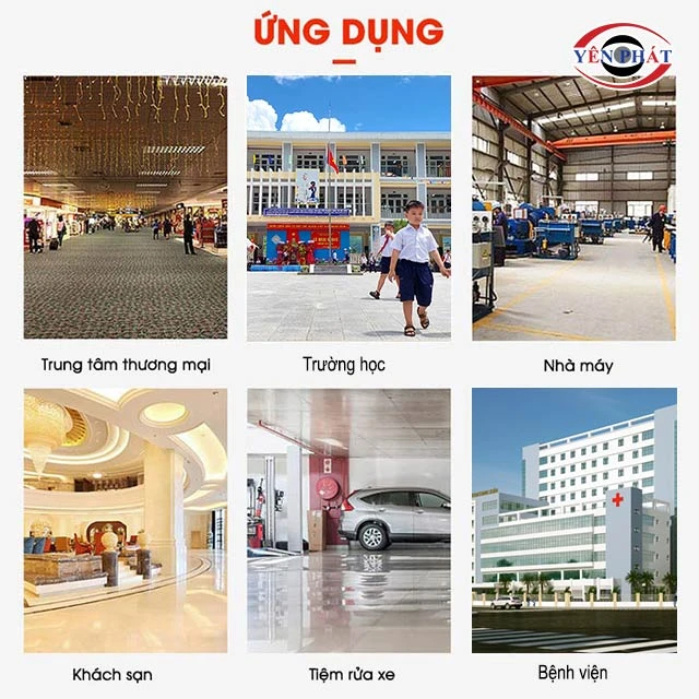 ứng dụng của máy giặt thảm Kumisai