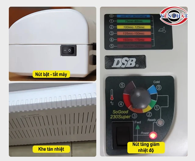 cấu tạo của máy ép plastic DSB SO-GOOD 230 SUPER