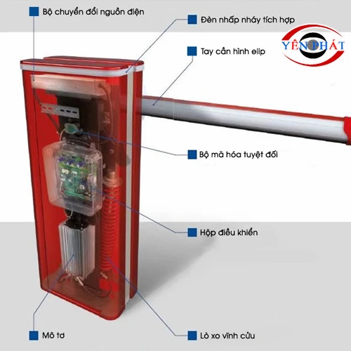Cổng barie Kumisai KMS 620 SR 4