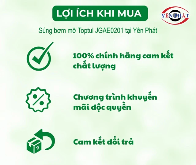 lợi ích khi mua Toptul JGAE0201 tại yên phát