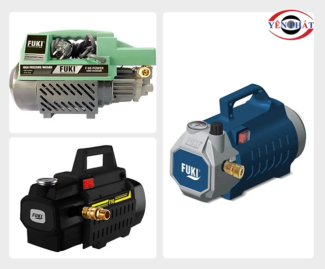thiết kế của máy rửa xe Fuki