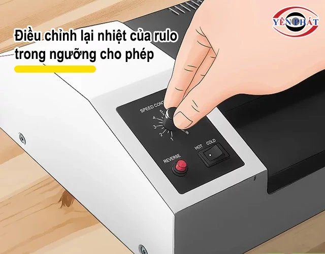 cách sửa Máy bị lỗi ép nổi bong bóng 