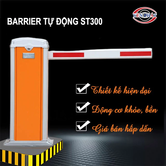 ưu điểm của barrier tự động cao cấp ST300