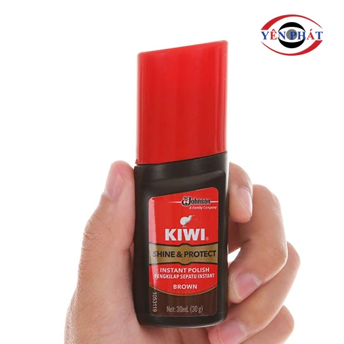 Xi nước đánh giày Kiwi màu nâu 30ml 3