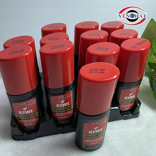 Xi nước đánh giày Kiwi màu nâu 30ml 4