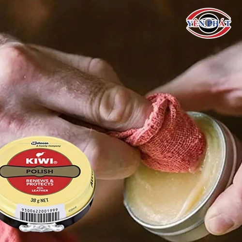 Xi sáp đánh giày không màu Kiwi 32g 4