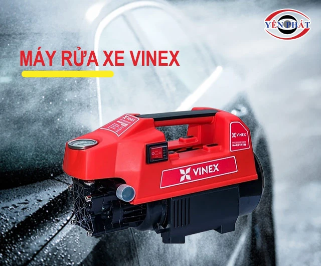 Máy rửa xe Vinex: Giải pháp xịt rửa giá rẻ hiệu năng khủng