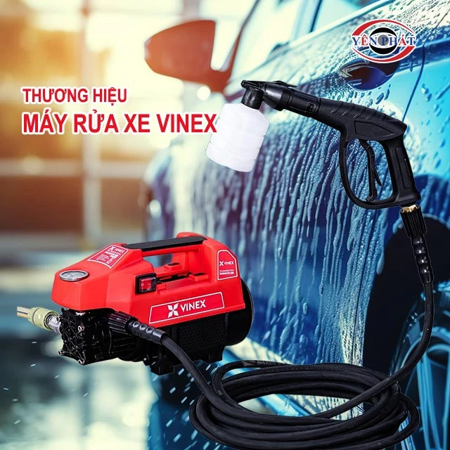 thương hiệu máy rửa xe Vinex 