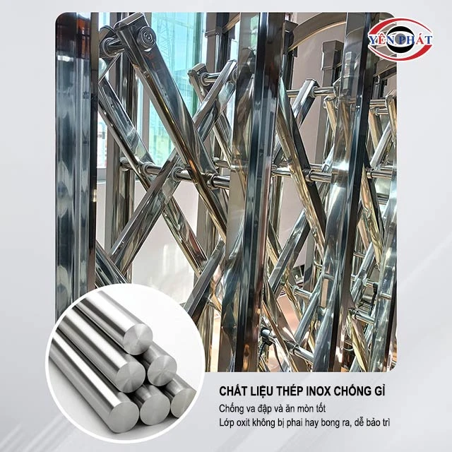 Thân cổng xếp