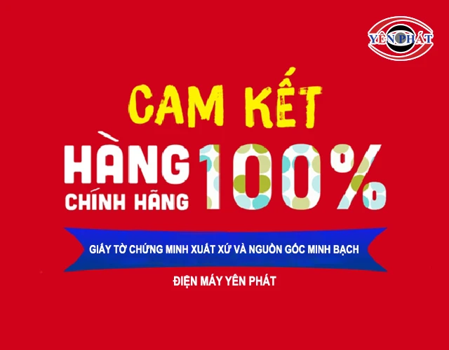yên phát cam kết máy nén hơi Palada chính hãng