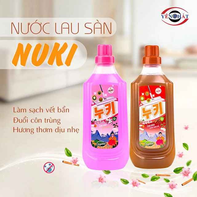 Nước lau sàn Nuki Hàn Quốc