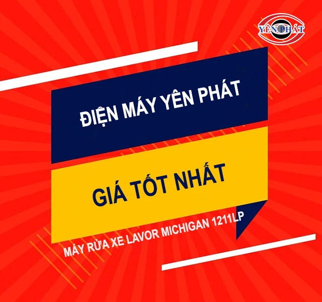 giá bán của Máy rửa xe Lavor Michigan 1211LP