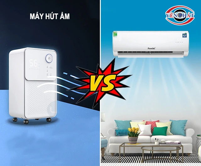 So sánh máy hút ẩm & điều hòa 