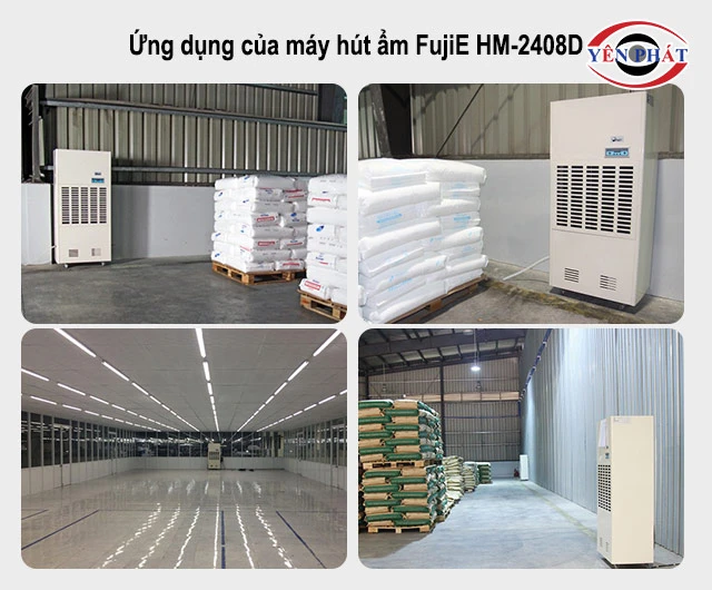 ứng dụng của máy hút ẩm FujiE HM-2408D 