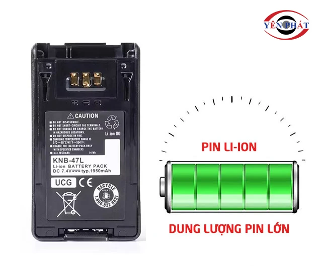 Dung lượng pin lớn