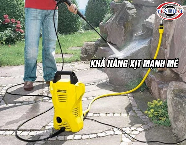 Máy xịt rửa xe Karcher K2.18 mạnh mẽ