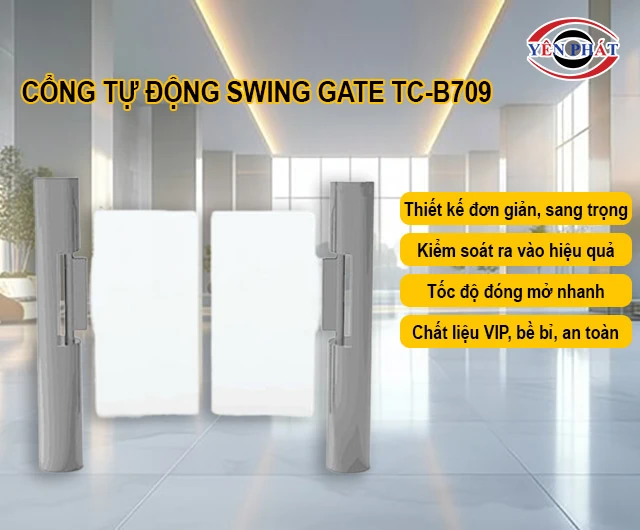 ưu điểm của cổng Swing Gate TC-B709