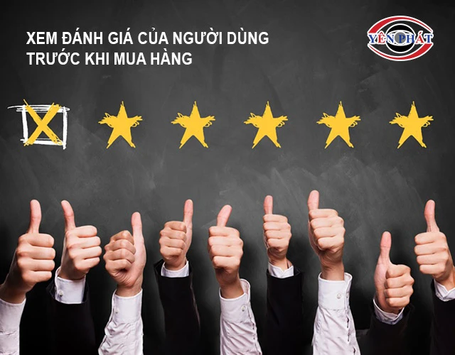xem đánh giá của người dùng trước khi mua