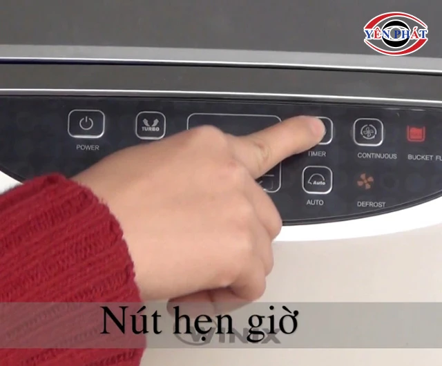cài đặt hẹn giờ