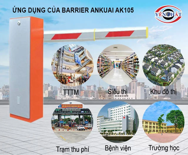 Ứng dụng của Barrier ANKUAI AK105