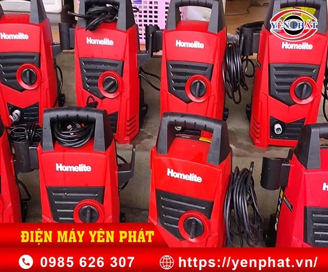 yên phát cung cấp máy rửa xe Homelite chính hãng