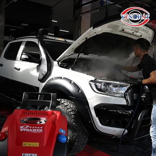 Máy rửa xe hơi nước nóng nhập khẩu Optima DMF 6