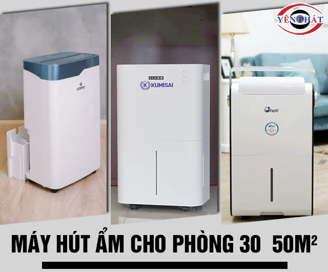máy hút ẩm tại Hải Phòng cho phòng 30 - 50m2