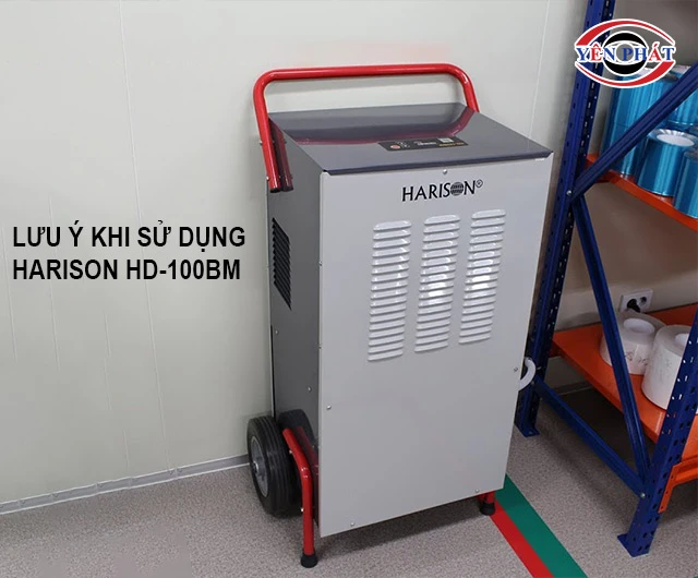 lưu ý khi sử dụng Máy hút ẩm Harison HD-100BM