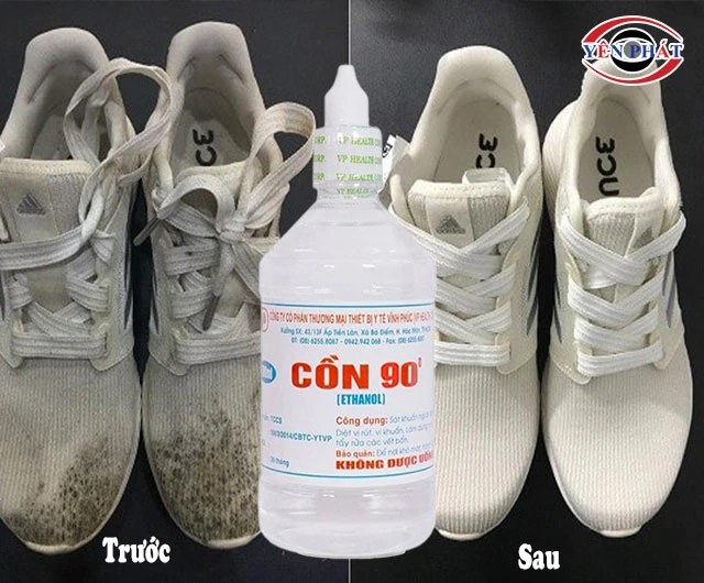 lợi ích giặt giày bằng cồn