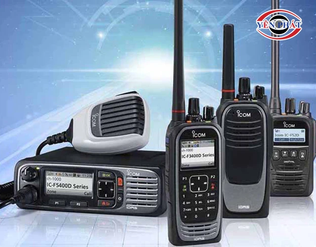 thương hiệu máy bộ đàm Icom 