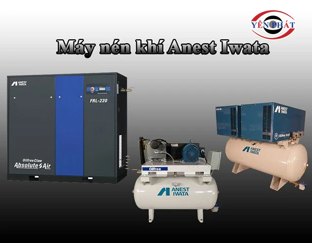máy nén khí Iwata 