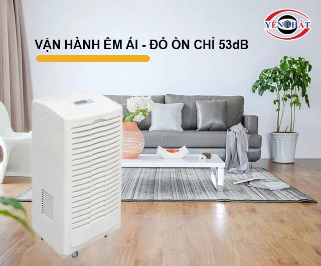 vận hành êm ái, độ ồn thấp