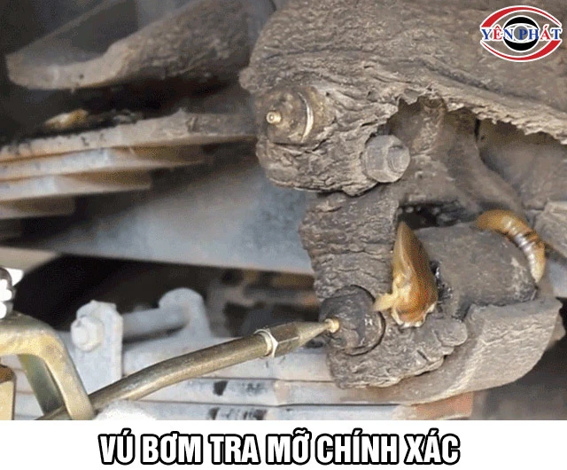 Vú bơm máy bơm mỡ bò bằng điện Kocu K-6013